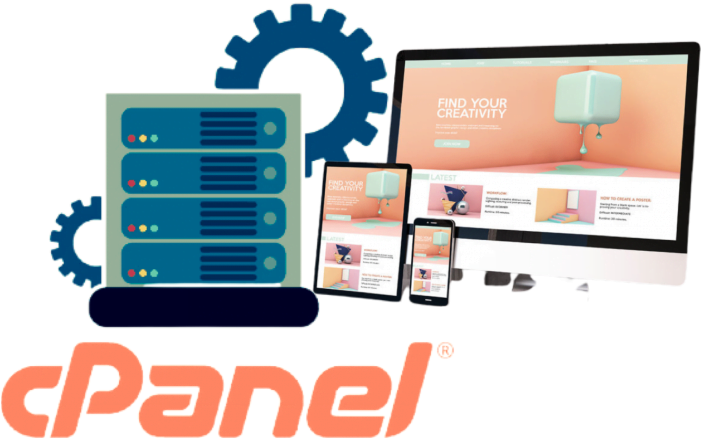 The advantages of cPanel Web Hosting, including user-friendly interface, extensive features, scalability, compatibility, and automation, with the Host Craze logo and website link to showcase our exceptional hosting services.